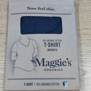Maggie's Organics, Organic Cotton T-shirt, Size Large, BNIB